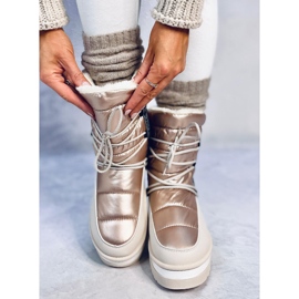 Botas de nieve mujer Archie Beige 2