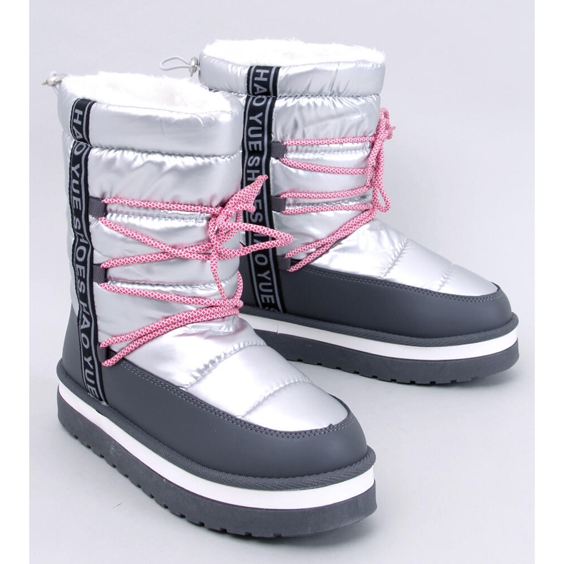 Botas de nieve mujer Archie Silver plata 1 Botas de nieve mujer Archie Silver plata 1