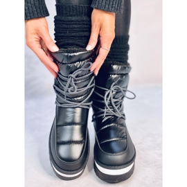 Botas de nieve mujer Archie Black negro 2