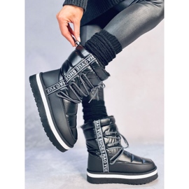 Botas de nieve mujer Archie Black negro 4