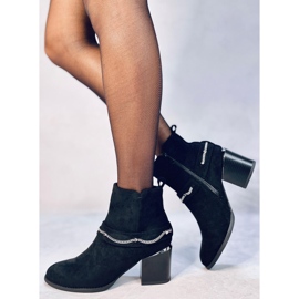 Athing Botines de ante negro 3