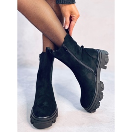 Botas Chelsea altas Calipso negras negro 4