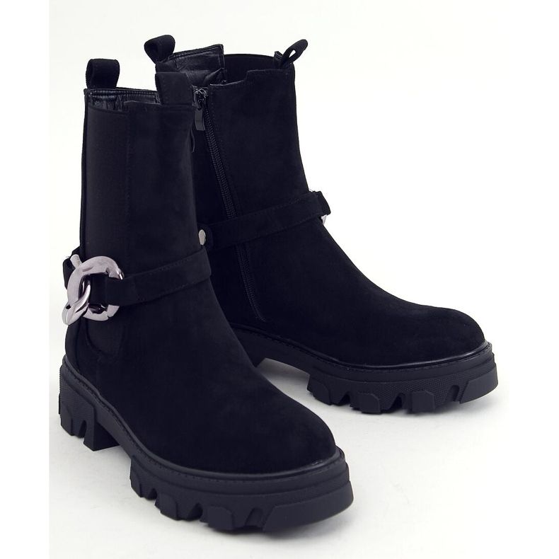 Botas Chelsea altas Calipso negras negro 1 Botas Chelsea altas Calipso negras negro 1