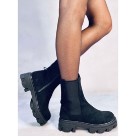 Botas Chelsea altas Calipso negras negro 5