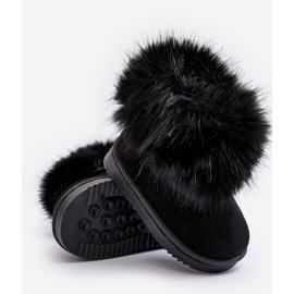 Botas de nieve aislantes con pelo para niños, negro Nohie 1 Botas de nieve aislantes con pelo para niños, negro Nohie 1