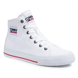 Tommy Hilfiger Zapatillas Tommy Jeans Midcut Vulc M EN0EN01370-YBR blanco 1