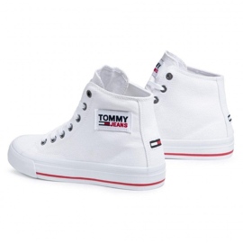 Tommy Hilfiger Zapatillas Tommy Jeans Midcut Vulc M EN0EN01370-YBR blanco 3