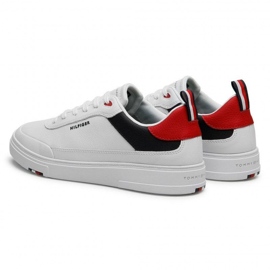 Zapatos Tommy Hilfiger Modern Cupsole Leather M FM0FM03427-0GY blanco 3