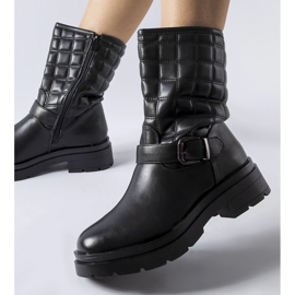 Botines acolchados negros Bluffs 1