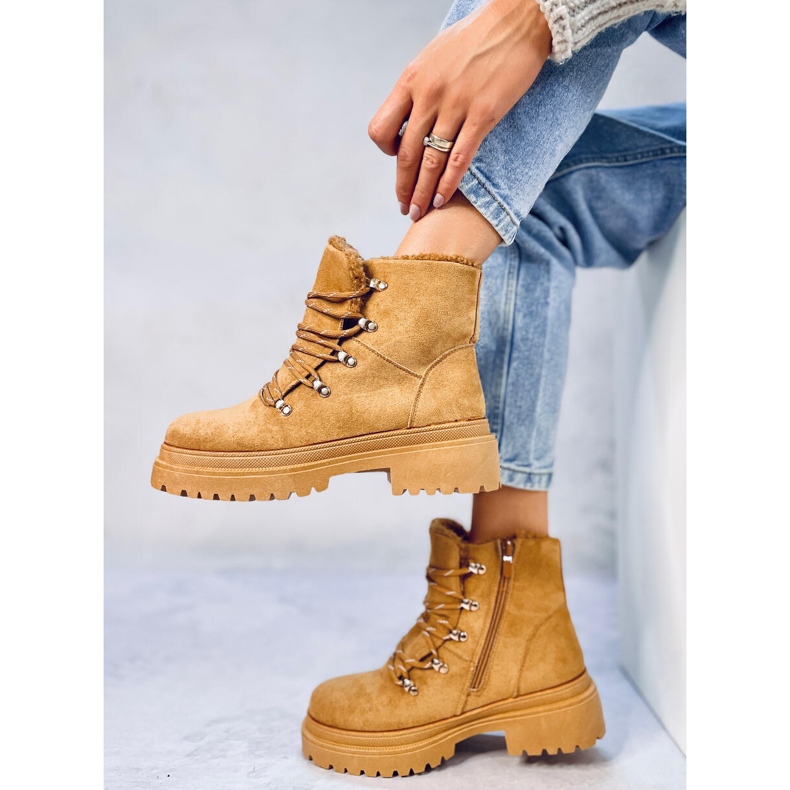 Bota Winton Camel Trapper marrón 2