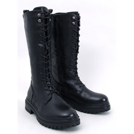 Botas con cordones Spear Black negro 1 Botas con cordones Spear Black negro 1