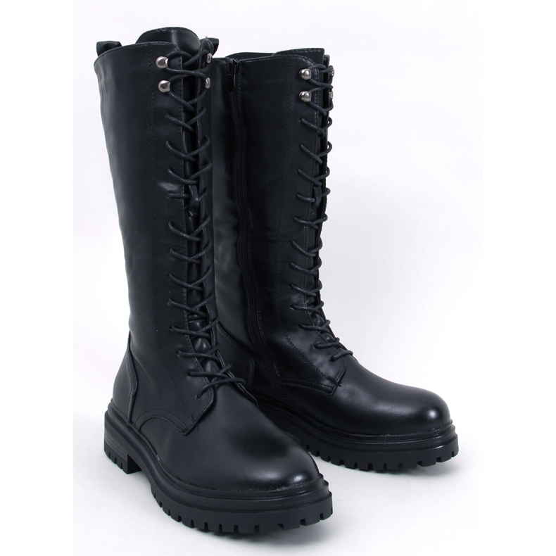 Botas con cordones Spear Black negro 1