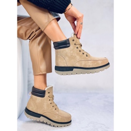Botas con aislamiento de Germano Camel beige 3