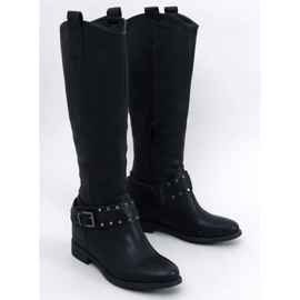 Botas cuña oculta Watson Black negro 1