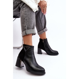 S.Barski Botines Mujer Piel D&amp;A CR8171 Negro 2