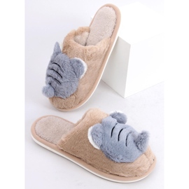 Pantuflas Mujer Beige Perla 3