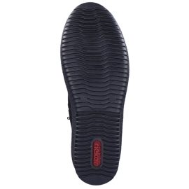 Botas nobuk con aislamiento de lana de oveja Rieker Y4470 negro 5