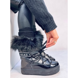 Kendals Botas de nieve de pelo negro 3