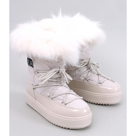 Kendals Botas de nieve de pelo beige 5