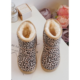 Botas de nieve cálidas para niños Gooby beige 12