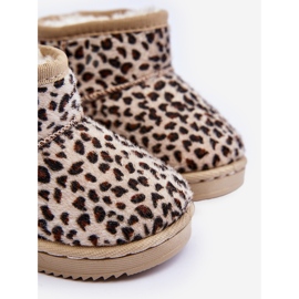 Botas de nieve cálidas para niños Gooby beige 4