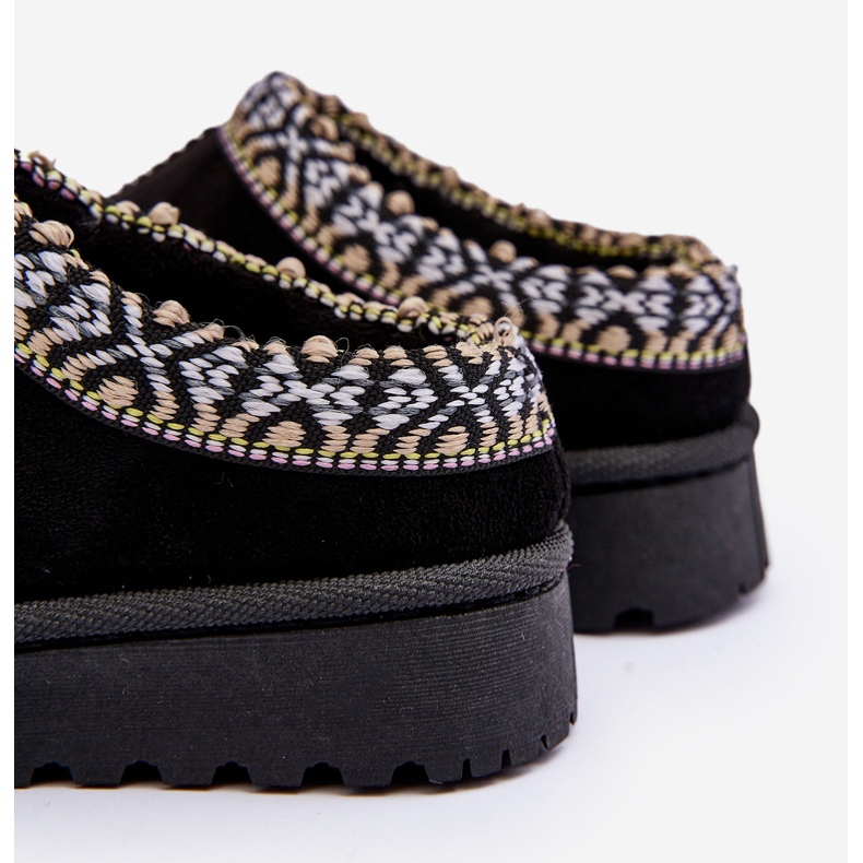 Pantuflas Termicas Infantiles Negro Olivane 1