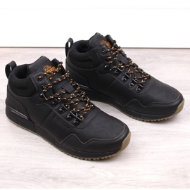 Zapatos negros de piel para hombre Jogger Pro Bustagrip 8