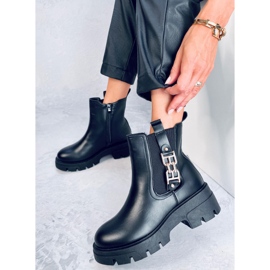 Botas Chelsea de mujer Vida Negro 4
