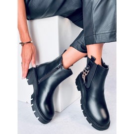 Botas Chelsea de mujer Vida Negro 5