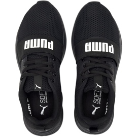 Puma Wired Run Jr. negro 374214 01 zapatillas de niños 1
