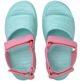 Sandalias infantiles Puma Divecat v2 Injex Ps Island 369546 09 azul 3