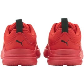 Zapatillas infantiles Puma Wired Run Jr rojo 374216 05 4