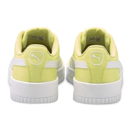 Zapatillas de mujer Puma Carina Cv amarillo 368669 05 6