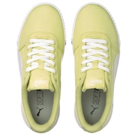 Zapatillas de mujer Puma Carina Cv amarillo 368669 05 5