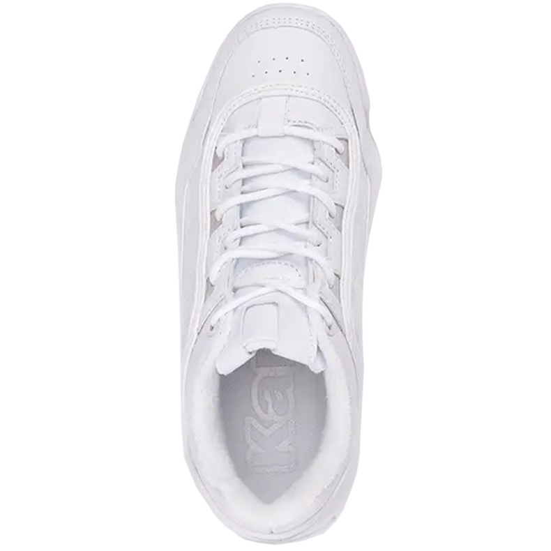 Zapatillas mujer Kappa Rave Gc blanco y plata 242681GC 1010 1