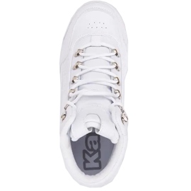 Zapatillas de mujer Kappa Shivoo Ice blancas 242968 1010 blanco 1