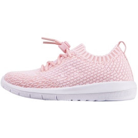 Zapatos de niño Kappa Sneem K rosa y blanco 260967K 2110 rosado 1