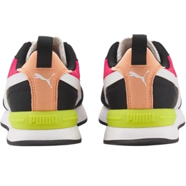 Zapatillas de mujer Puma R78 negro-rosa-blanco 373117 56 3