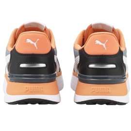 Zapatillas Mujer Puma R78 Voyage gris-naranja 380729 09 3