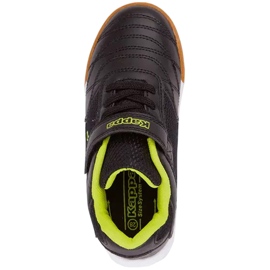 Zapatillas Kappa Damba K negro y amarillo 260765K 1140 2
