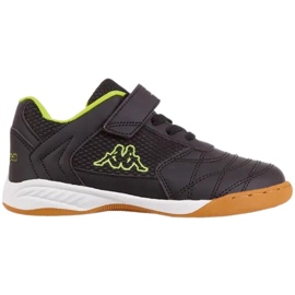 Zapatillas Kappa Damba K negro y amarillo 260765K 1140 1