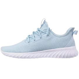 Zapatillas mujer Kappa Capilot Gc azul y blanco 242961GC 6110 3