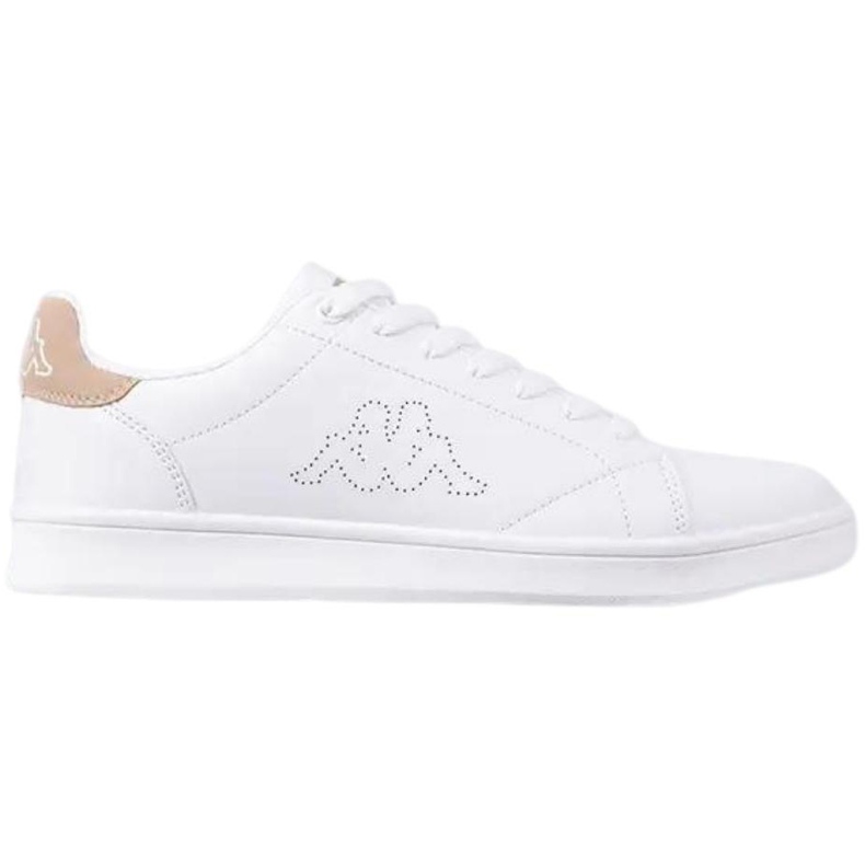 Zapatos de mujer Kappa Limit blanco y beige 243049 1042 1