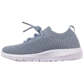 Kappa Sneem K zapatos para niños gris 260967K 6510 azul 3