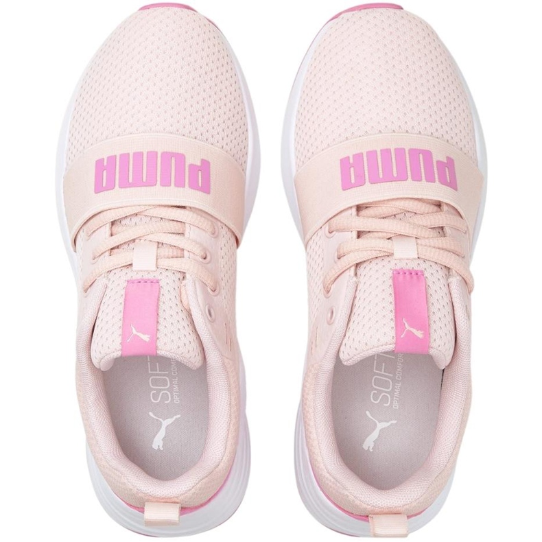 Zapatillas de niños Puma Wired Run Jr. beige 374214 18 2