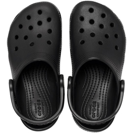 Zuecos para niños Crocs Kids Classic Clog, negro 206991 001 2