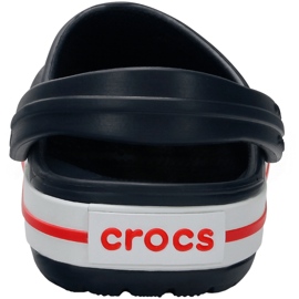 Crocs Kids Crocband Clog para niños pequeños rojo-azul marino 207005 485 3