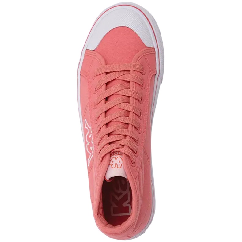 Kappa Boron MId Pf zapatos de mujer rosa y blanco 243161 2210 rosado 2