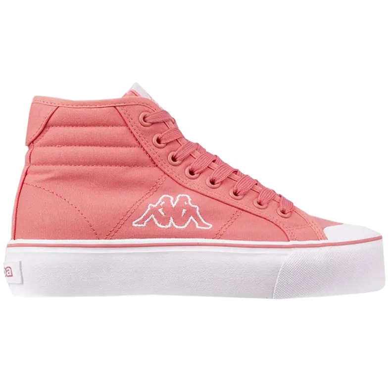 Kappa Boron MId Pf zapatos de mujer rosa y blanco 243161 2210 rosado 1