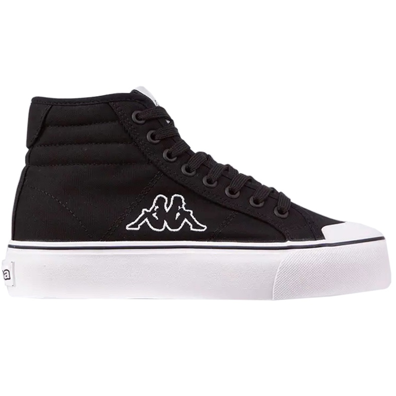 Kappa Boron MId Pf zapatos de mujer blanco y negro 243161 1110 1